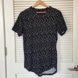 Mens pacsun scallop hem tee